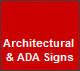 Architectural 
Signs