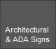Architectural 
Signs